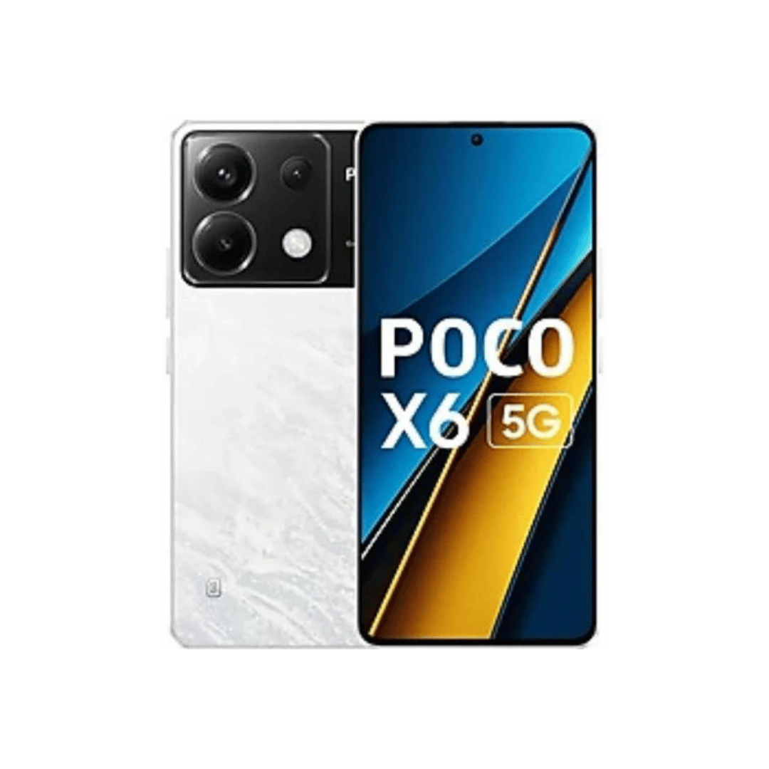 Poco X6 5G 256 GB (Snowstorm White, 8 GB RAM)